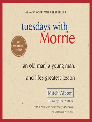 3 Lessons I Learned from Tuesdays with Morrie
